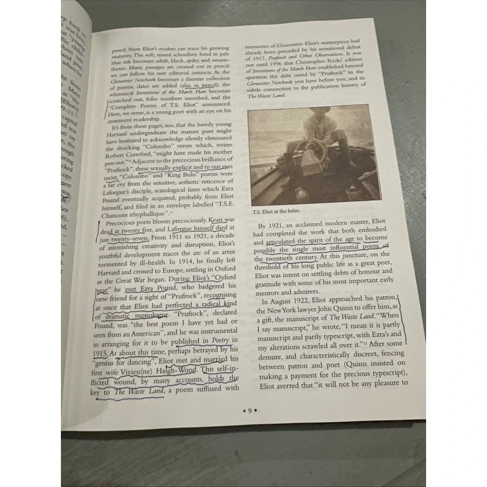 Gloucester Notebook by T.‎ S. Eliot (2021, Hardcover)